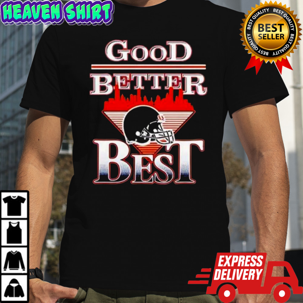 Good Better Best Chicago Bear NFL Helmet T-Shirt