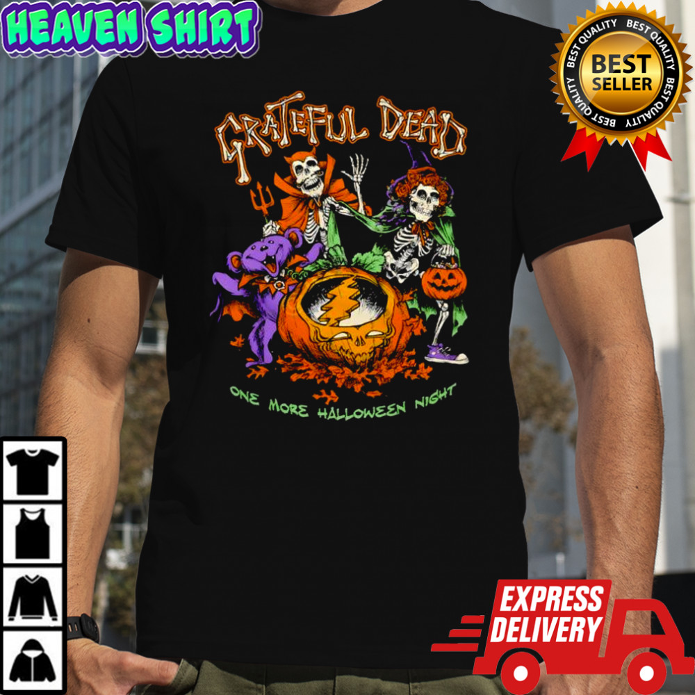 Grateful Dead one more Halloween night shirt