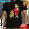 Green Monster Grinch and dog Christmas San Francisco 49ers Football shirt