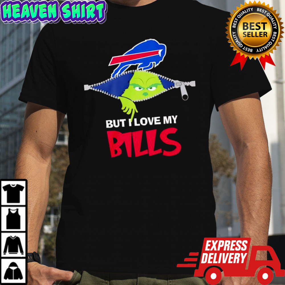 Grinch Buffalo Bills logo But I Love My Bills shirt