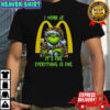 Grinch Christmas Tree X McDonald’s I Work At It’s Fine Everything Is Fine T-Shirt