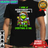 Grinch i work at Northrop Grumman logo it’s fine everything is fine shirt