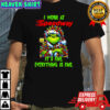 Grinch i work at Speedway logo it’s fine everything is fine shirt