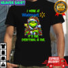 Grinch i work at Walmart logo it’s fine everything is fine shirt