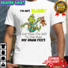 Grinch i’m not clumsy i just have the skill to trip over my own feet shirt