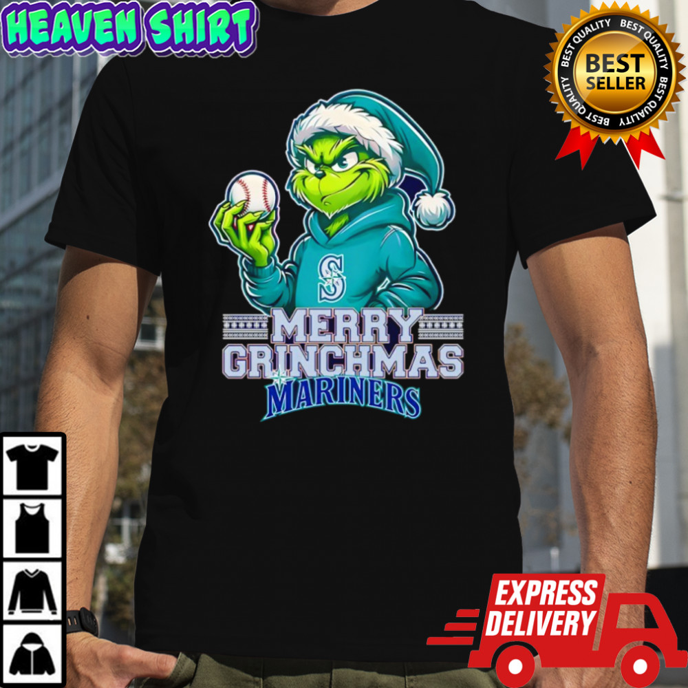 Grinch Merry Grinchmas Seattle Mariners shirt