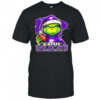Grinch wearing with Kansas State Wildcats logo shirt