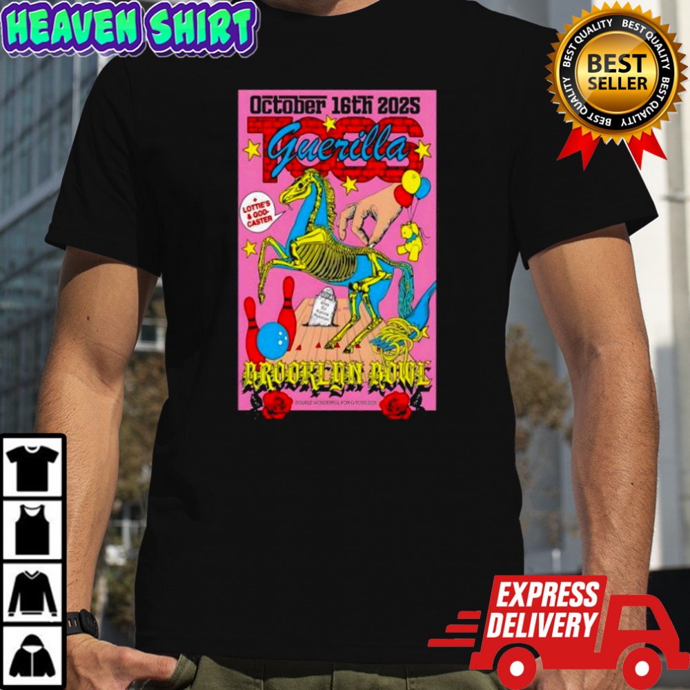 Guerilla Toss Show Brooklyn New York 16 Oct 2025 shirt