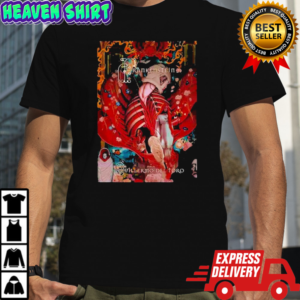 Guillermo Del Toro’s Frankenstein 2025 James Jean T-shirt
