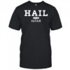 Hail Satan Collegiate Est 666 T-shirt