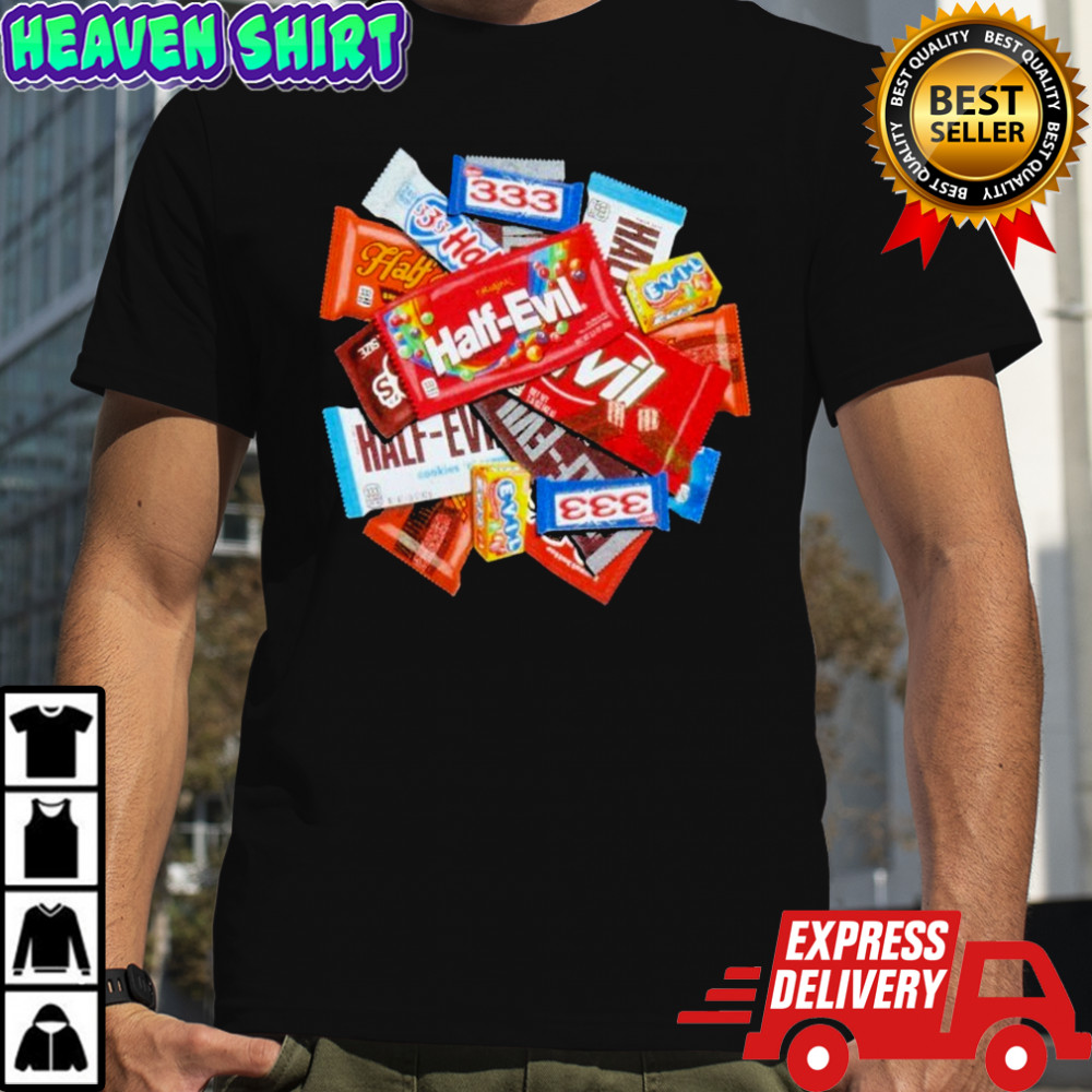 Half Evil Candy Pile T-shirt
