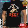 Hall of Fame Beef by Joe Thomas signature player and mascot shirt
