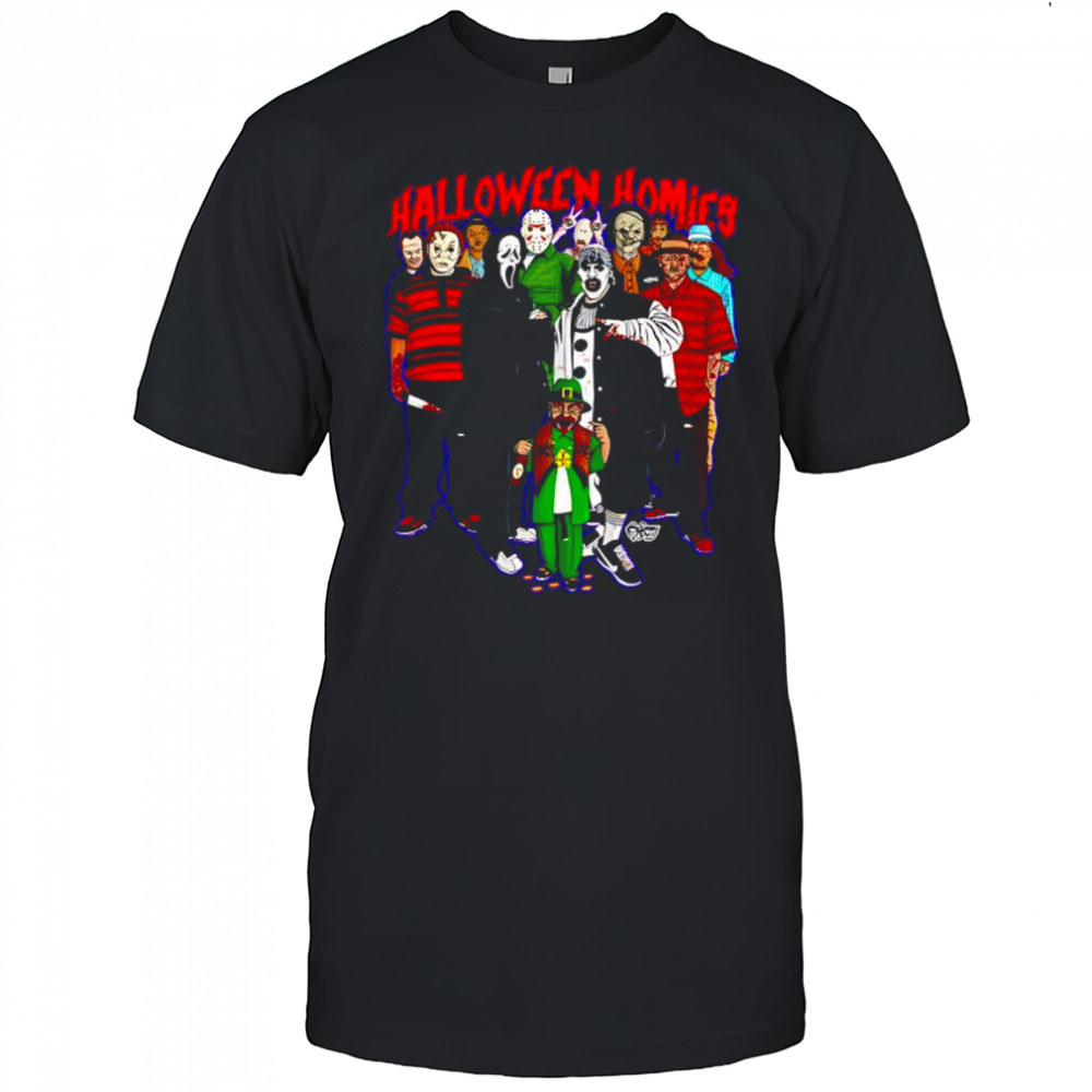 Halloween Homies merchandise characters shirt