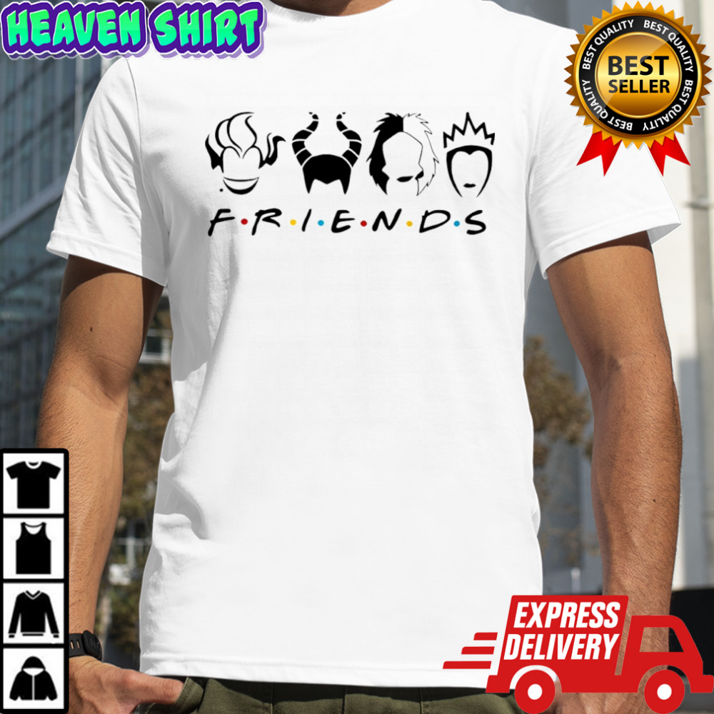 Halloween Horror Villain Friends Scary Horror Characters shirt
