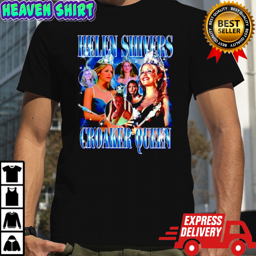 Helen Shivers Croaker Queen 90s Horror Movie shirt
