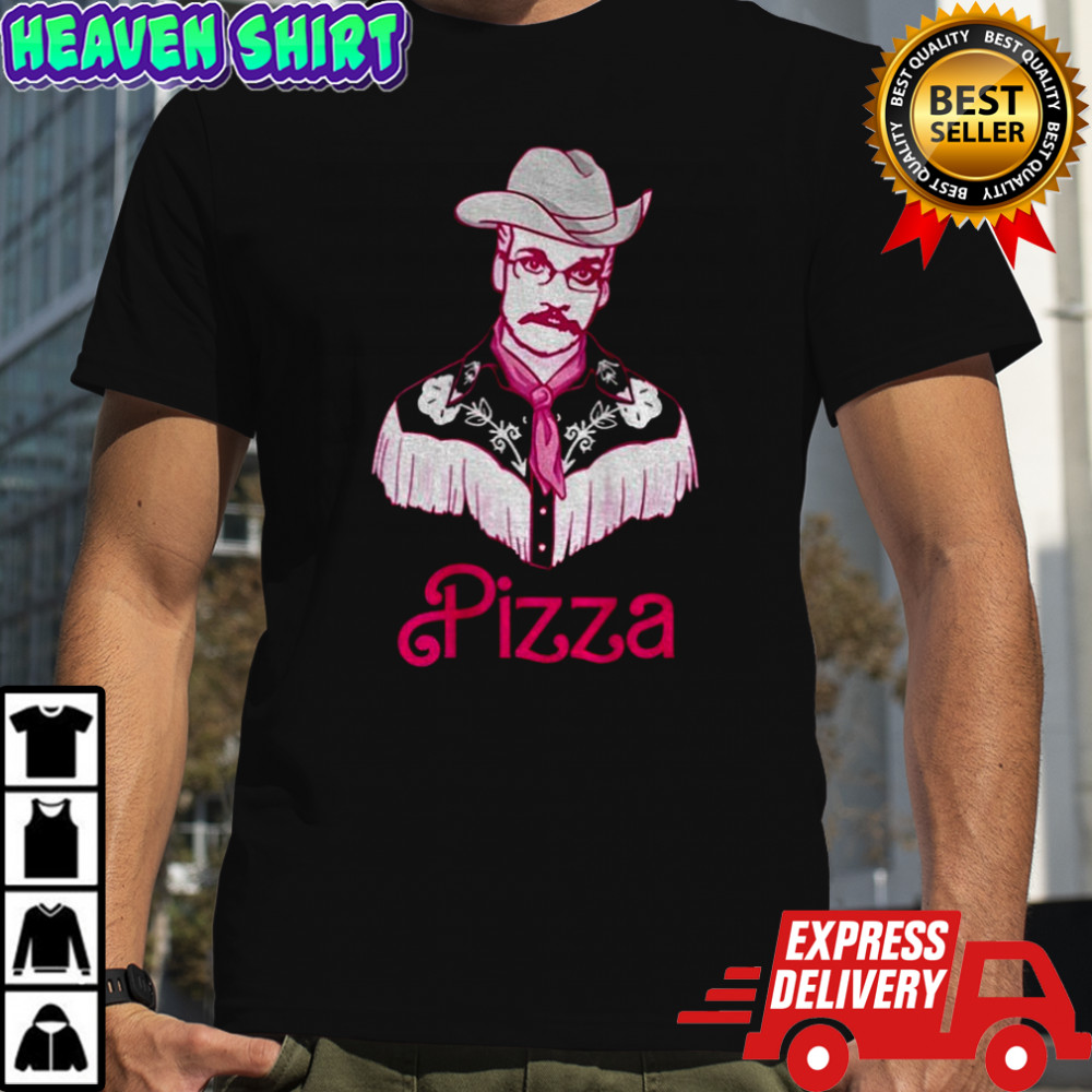 He’s Just John pizza Barbie shirt