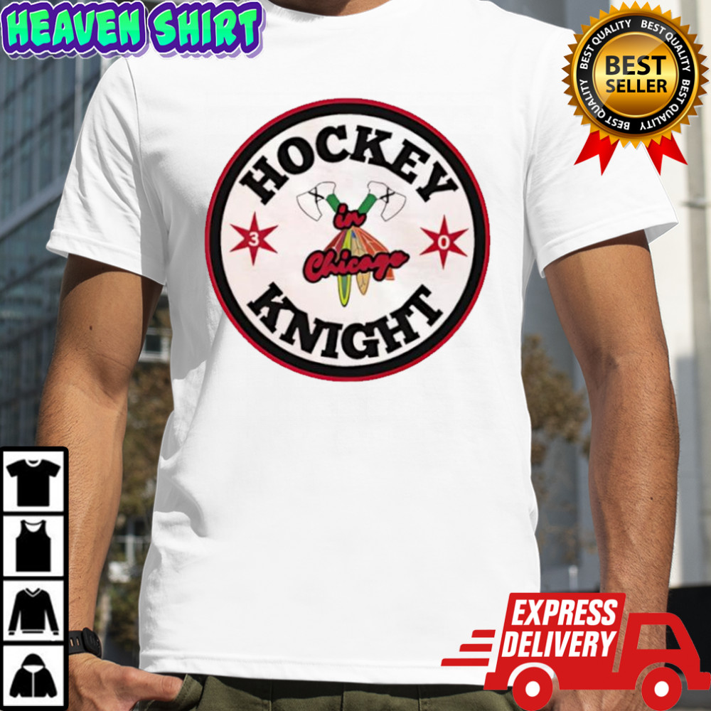 Hockey Night in Chicago logo shirt