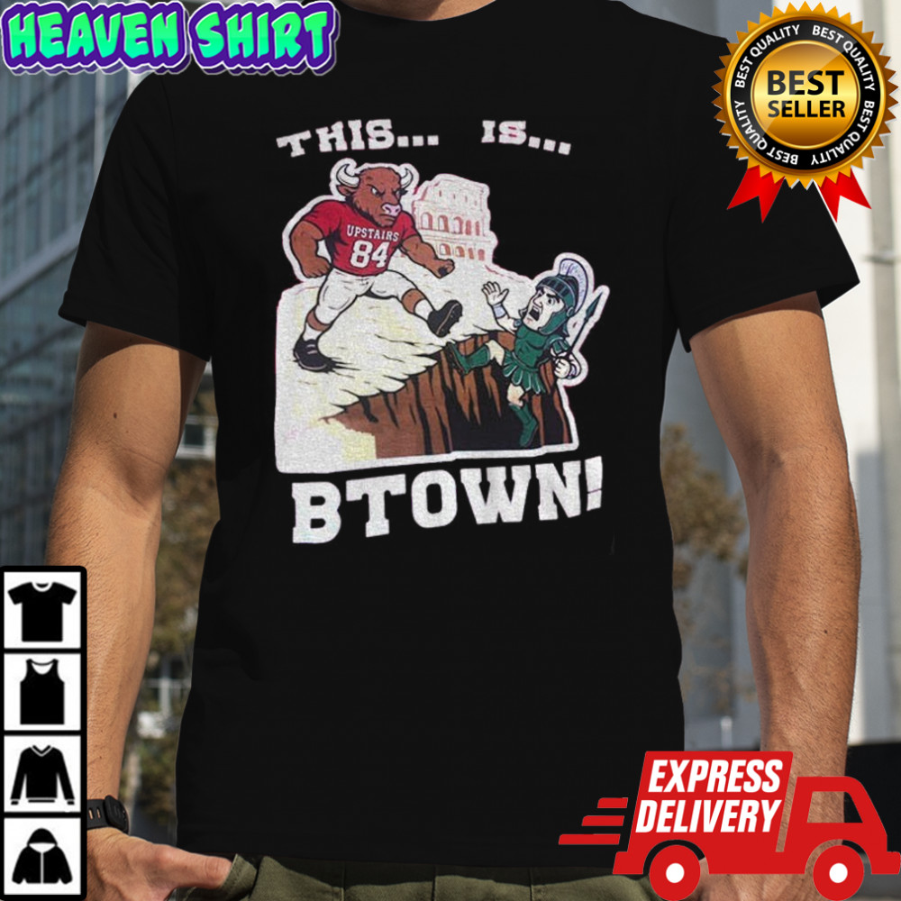 Hoosiers beat The Spartans this is Btown shirt