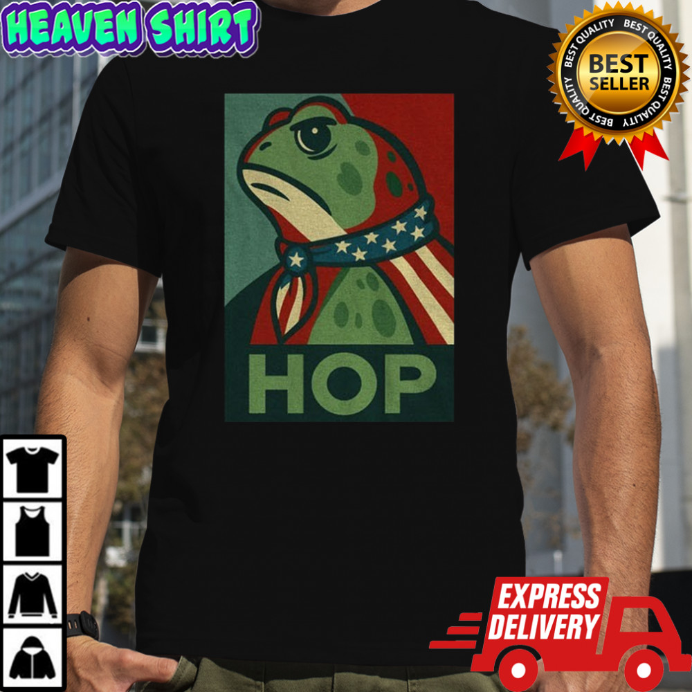 Hop Portland Frog Anti-Trump shirt