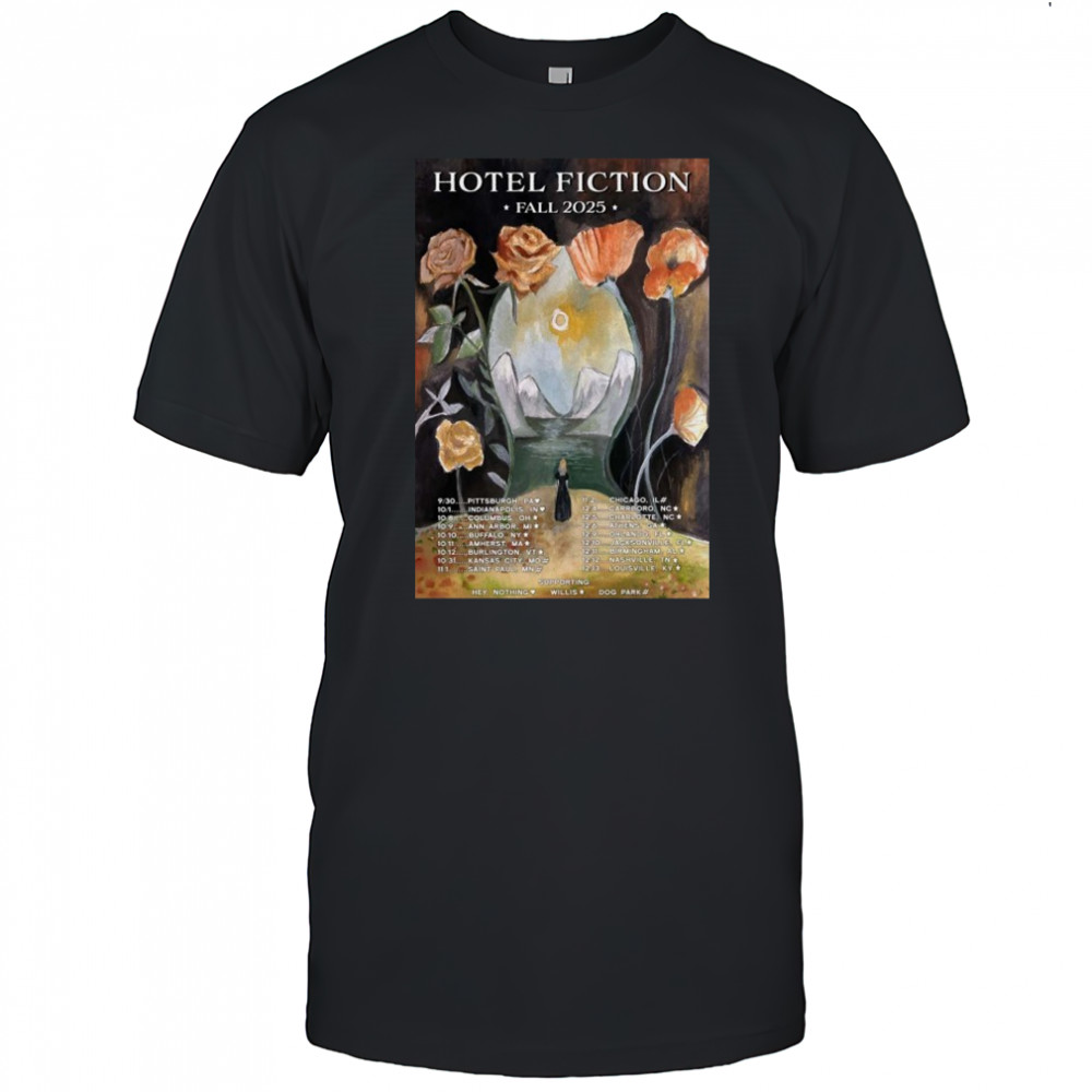 Hotel Fiction 2025 Fall Tour T-shirt