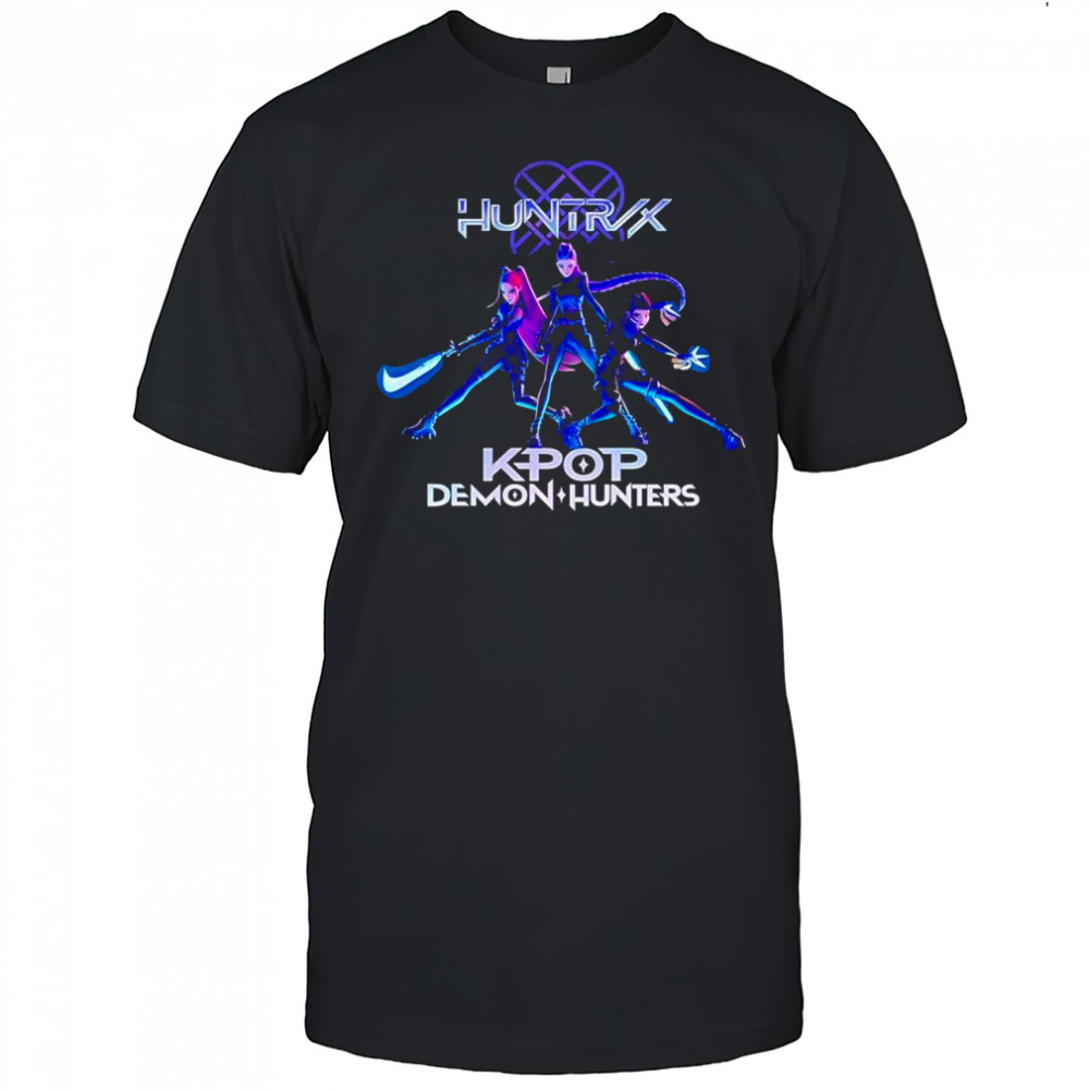HuntrX KPop Demon Hunters Rumi Mira Zoey members shirt