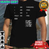 I am forgiven I am free I am a field on fire Nin shirt