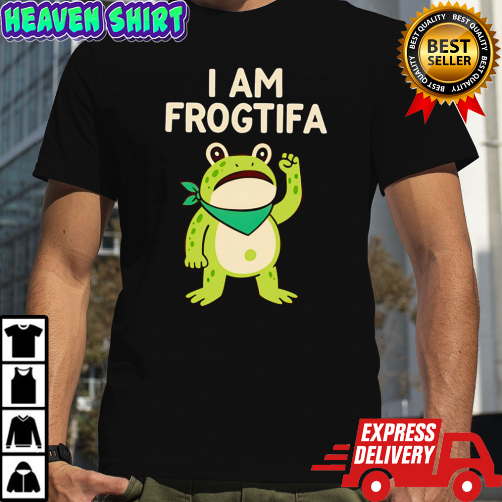 I Am Frog Tifa Portland Frog shirt