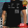 I just made you up to hurt myself NIN shirt