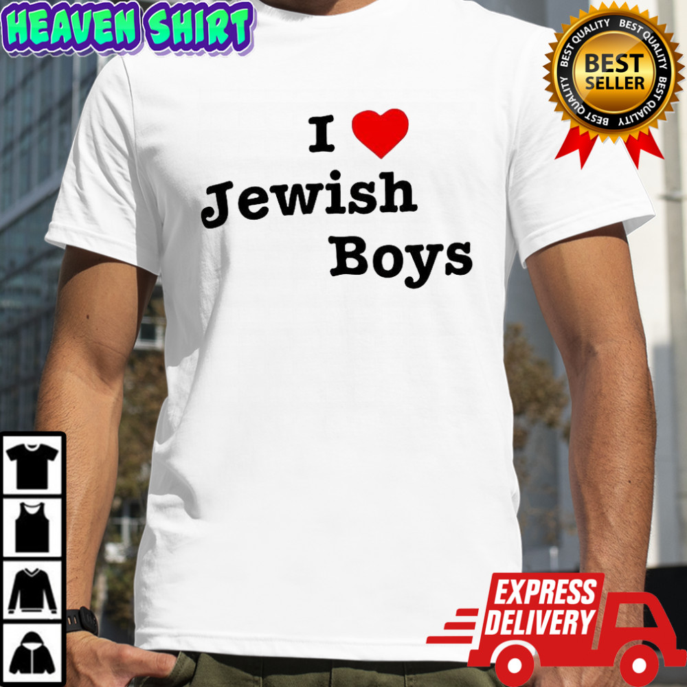 I love jewish boys shirt