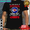 I May Live In Nevada But On Game Day My Heart And Soul Belongs To Kansas City Chiefs T-Shirt