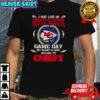 I May Live In North Dakota But On Game Day My Heart And Soul Belongs To Kansas City Chiefs T-Shirt
