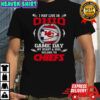I May Live In Ohio But On Game Day My Heart And Soul Belongs To Kansas City Chiefs T-Shirt