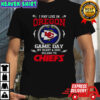 I May Live In Oregon But On Game Day My Heart And Soul Belongs To Kansas City Chiefs T-Shirt