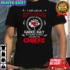 I May Live In South Carolina But On Game Day My Heart And Soul Belongs To Kansas City Chiefs T-Shirt