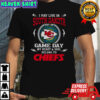 I May Live In South Dakota But On Game Day My Heart And Soul Belongs To Kansas City Chiefs T-Shirt