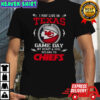I May Live In Texas But On Game Day My Heart And Soul Belongs To Kansas City Chiefs T-Shirt