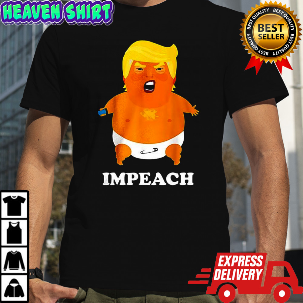 Impeach Trump baby balloon shirt