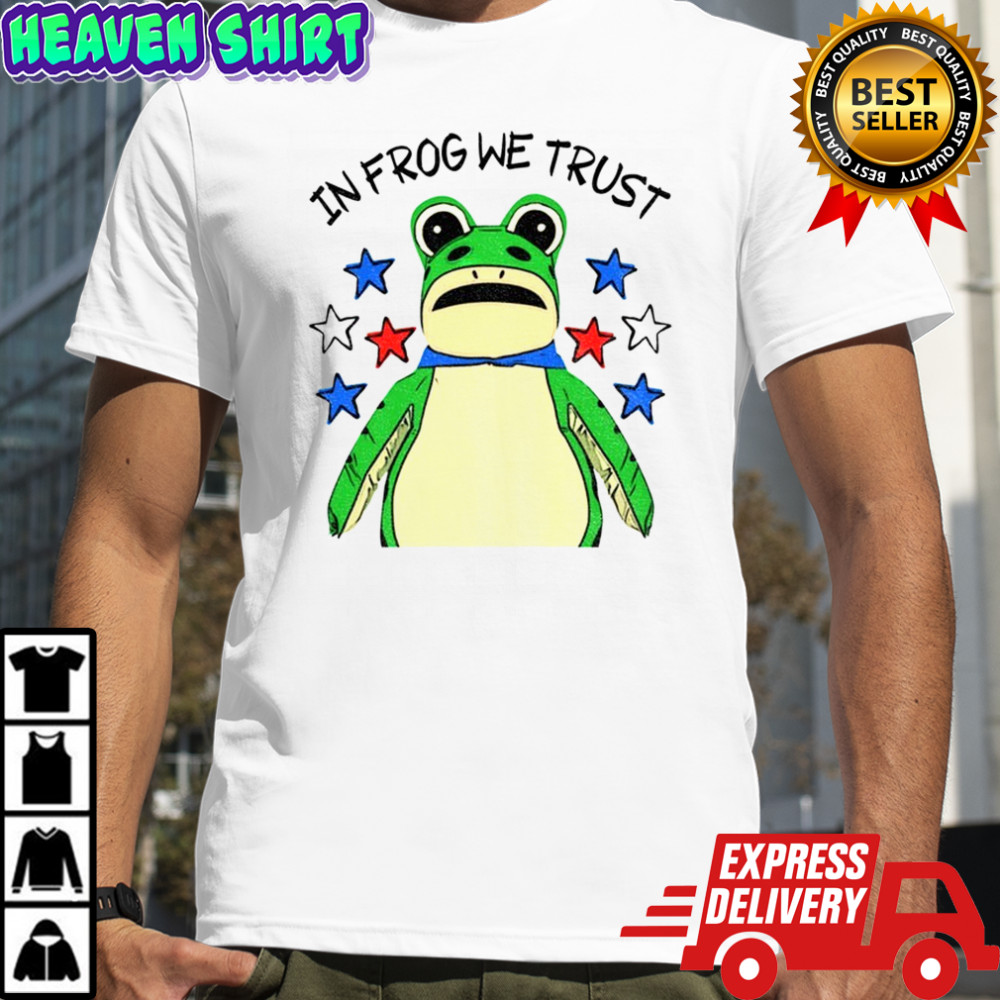 In Frog We Trust Portland Frog Protest shirt