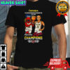 Indiana Fever Caitlyn Clark 2025 WNBA Commissioner’s Cup Champions mascot art Double-Sided T-shirt