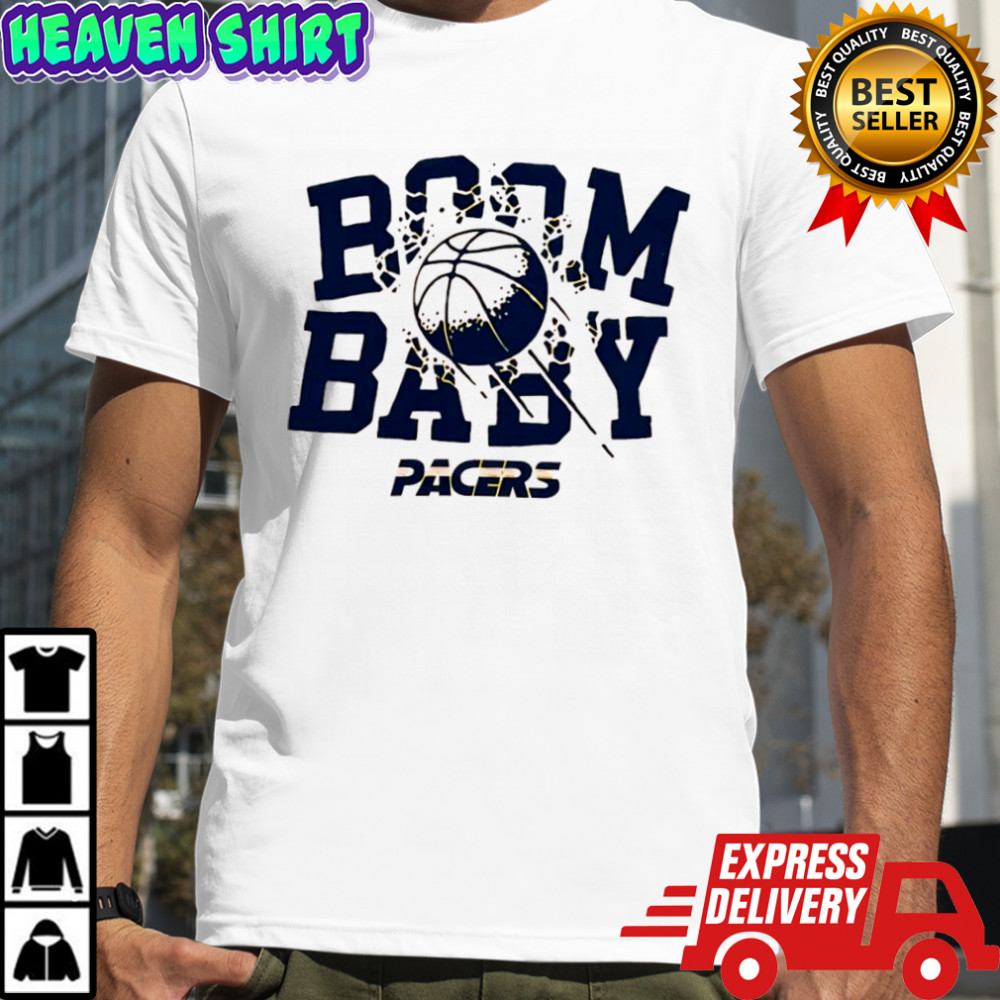 Indiana Pacers Boom Baby baseball shirt