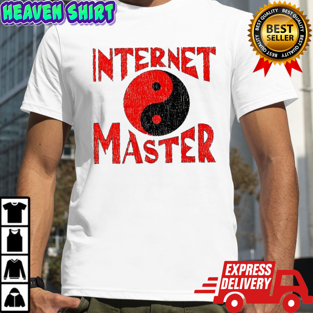 Internet master yin and yang symbol shirt