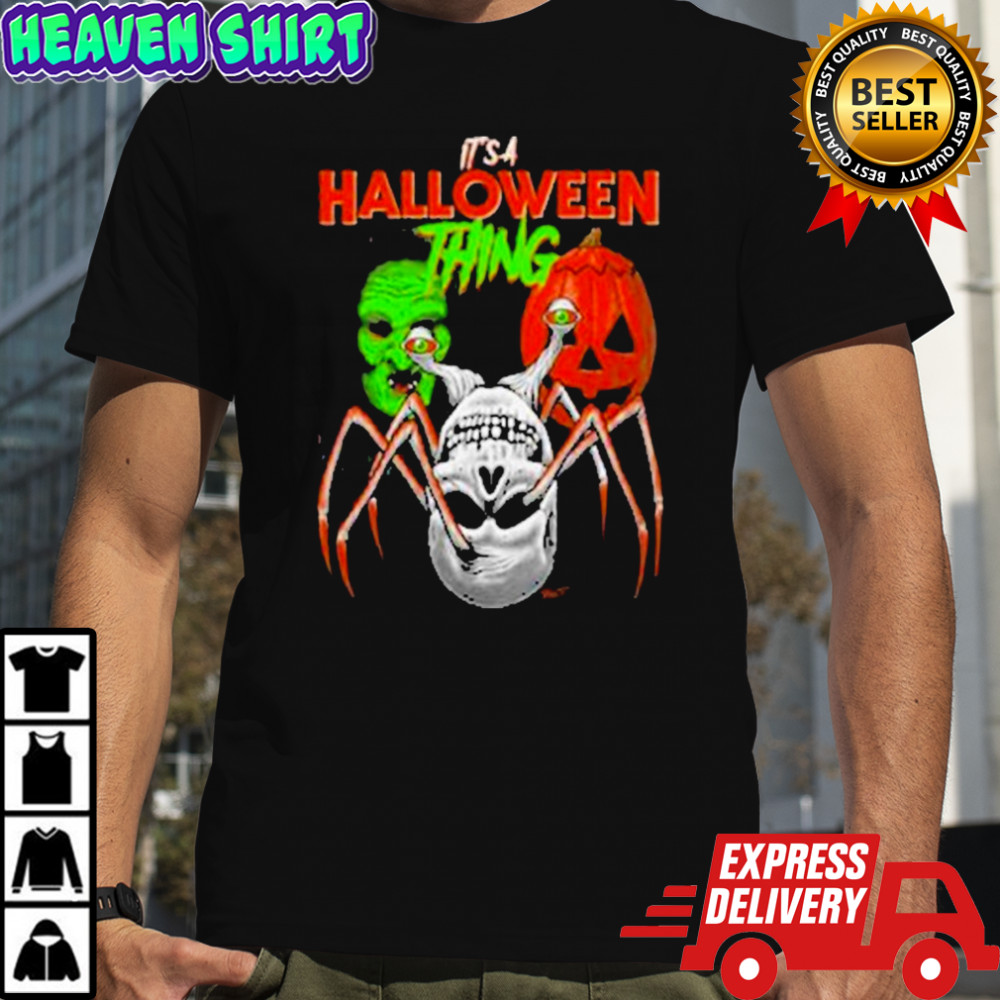 It’s A Halloween Pumpkin Spider T-shirt