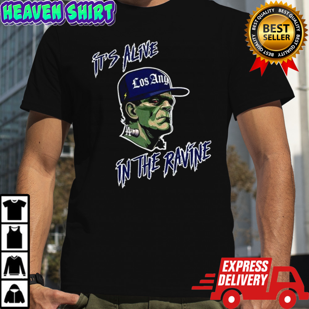 It’s Alive in the Ravine Los Angeles Dodgers Frankenstein shirt