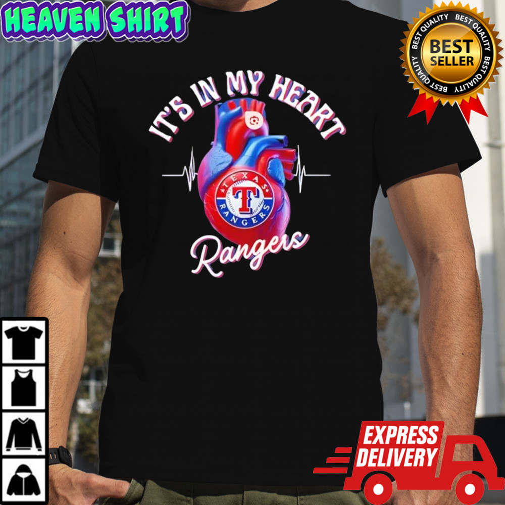 It’s in My Heart Texas Rangers shirt
