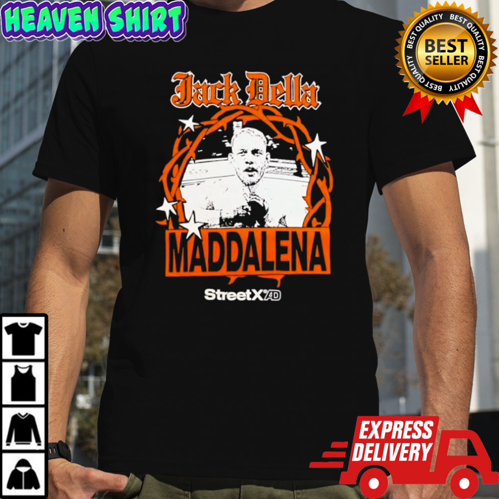 Jack Della Maddalena x StreetXAD graphic featuring shirt