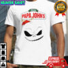 Jack Skellington X Pizza Papa John’s Merry Christmas T-Shirt