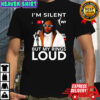 Jackie Young I’m silent but my ring loud shirt