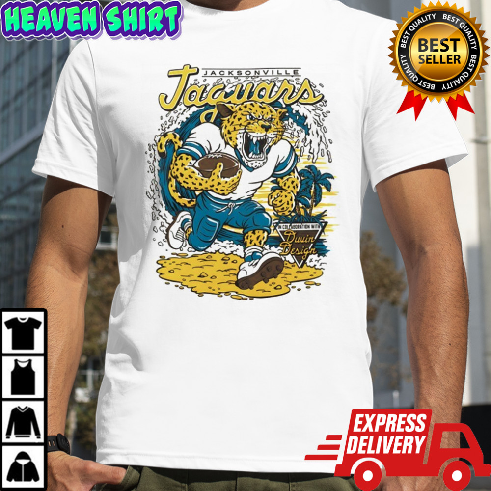 Jacksonville Jaguars Duvin Designs Football NFL Shirt