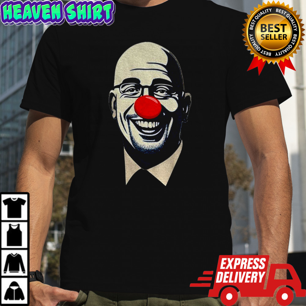 James Franklin clown big face funny meme shirt