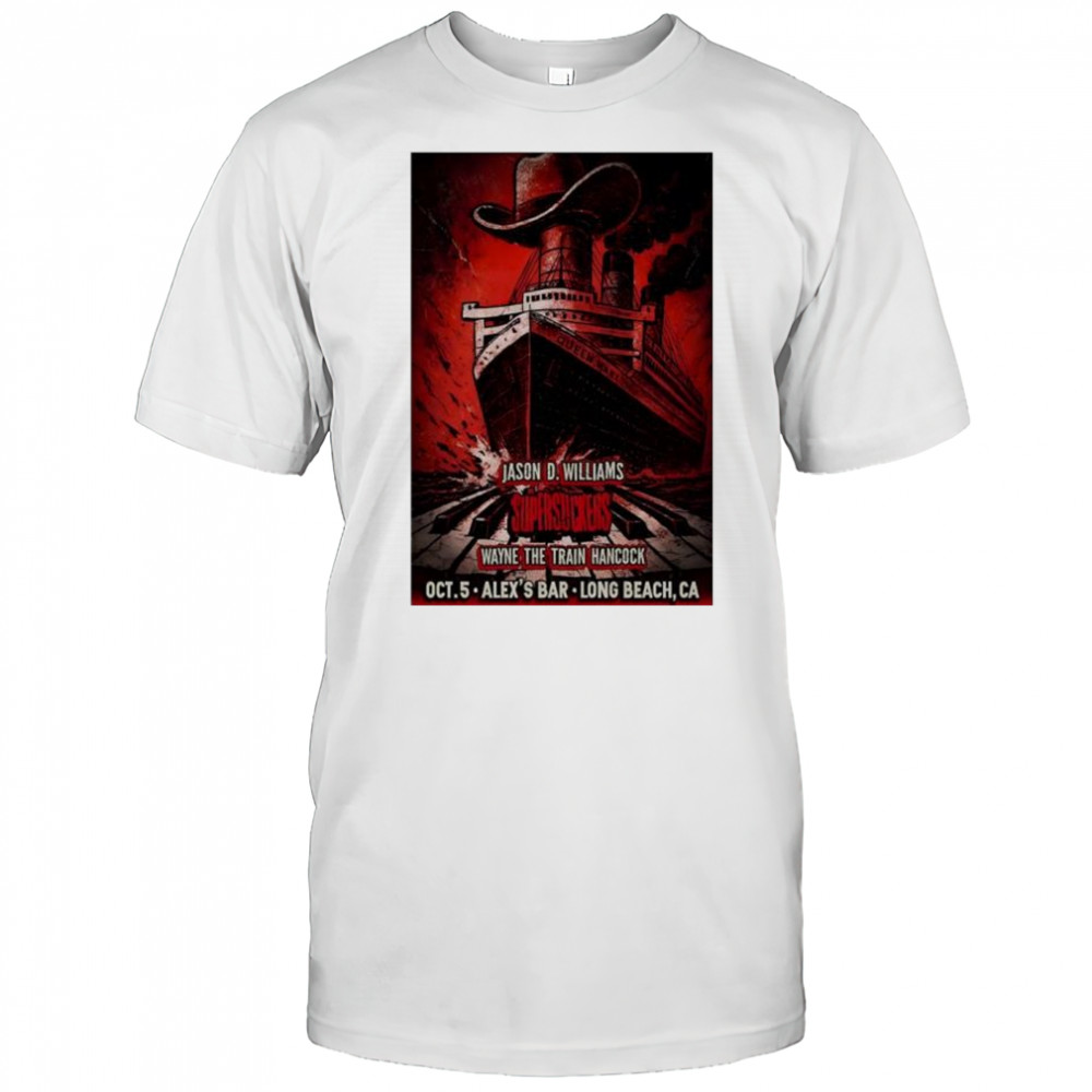 Jason D Williams Oct 5 2025 Alex’s Bar Long Beach CA Poster Shirt